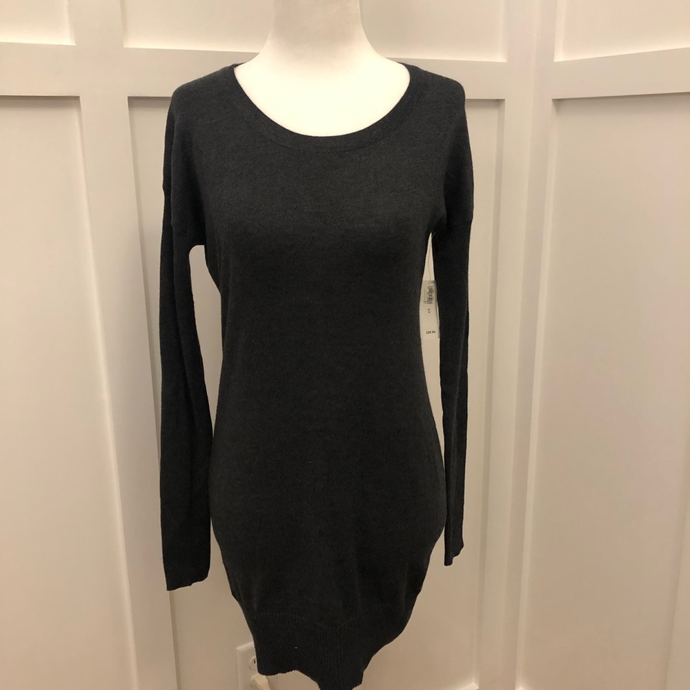 NWT Old Navy Gray Tunic Sweater